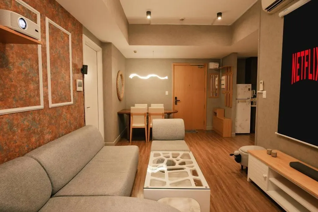 Masteri Riverview - Bathtub/Projector/Sound Sys Cidade de Ho Chi Minh